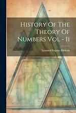 History Of The Theory Of Numbers Vol - Ii 
