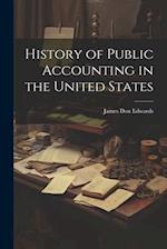 History of Public Accounting in the United States 