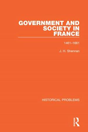 Government and Society in France