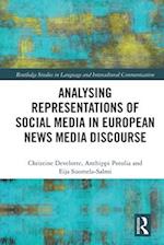 Analysing Representations of Social Media in European News Media Discourse