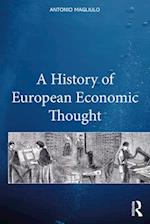 A History of European Economic Thought