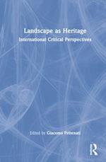 Landscape as Heritage
