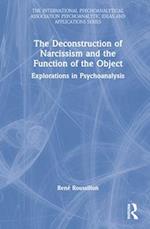 The Deconstruction of Narcissism and the Function of the Object