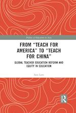 From Teach For America to Teach For China