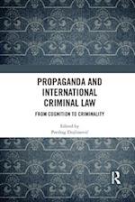 Propaganda and International Criminal Law