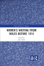 Women’s Writing from Wales before 1914