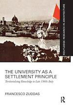 The University as a Settlement Principle