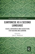 Cantonese as a Second Language