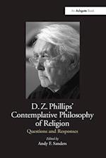 D.Z. Phillips' Contemplative Philosophy of Religion