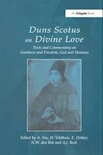 Duns Scotus on Divine Love