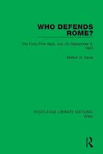 Who Defends Rome?