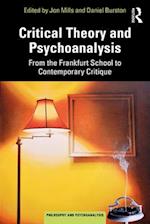 Critical Theory and Psychoanalysis