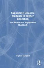 Supporting Disabled Students in Higher Education