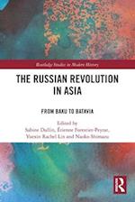 The Russian Revolution in Asia
