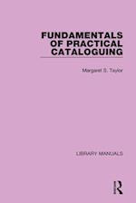 Fundamentals of Practical Cataloguing