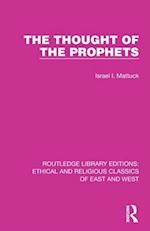 The Thought of the Prophets