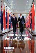 PRC Overseas Political Activities