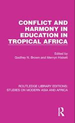 Conflict and Harmony in Education in Tropical Africa