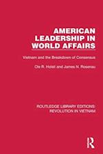 American Leadership in World Affairs