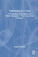 Translation as a Form