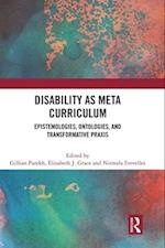 Disability as Meta Curriculum