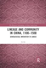 Lineage and Community in China, 1100–1500