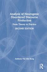 Analysis of Neurogenic Disordered Discourse Production