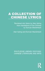 A Collection of Chinese Lyrics