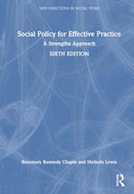 Social Policy for Effective Practice