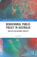 Behavioural Public Policy in Australia