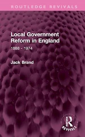Local Government Reform in England