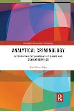 Analytical Criminology
