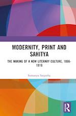 Modernity, Print and Sahitya