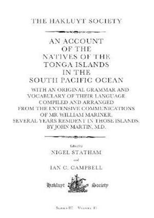 An Account of the Natives of the Tonga Islands in the South Pacific Ocean