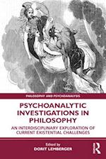 Psychoanalytic Investigations in Philosophy