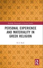 Personal Experience and Materiality in Greek Religion