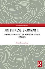 Jin Chinese Grammar II