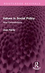 Values in Social Policy