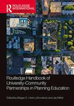 Routledge Handbook of University-Community Partnerships in Planning Education