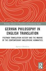 German Philosophy in English Translation