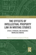 The Effects of Intellectual Property Law in Writing Studies