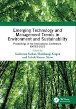Emerging Technology and Management Trends in Environment and Sustainability