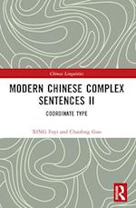 Modern Chinese Complex Sentences II