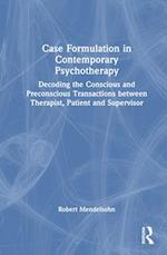 Case Formulation in Psychodynamic Psychotherapy