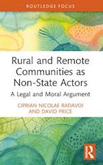 Rural and Remote Communities as Non-State Actors