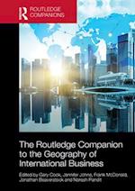 The Routledge Companion to the Geography of International Business