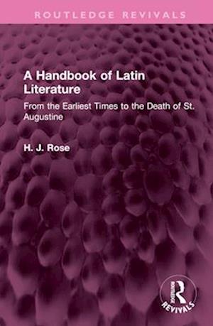 A Handbook of Latin Literature