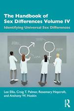 The Handbook of Sex Differences Volume IV Identifying Universal Sex Differences