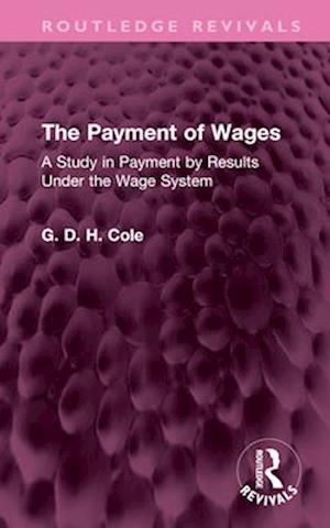 The Payment of Wages