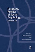 European Review of Social Psychology: Volume 30